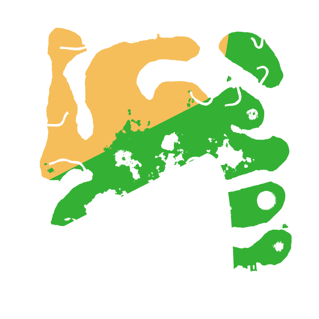 Biome Rust Map: Procedural Map, Size: 3000, Seed: 580959819