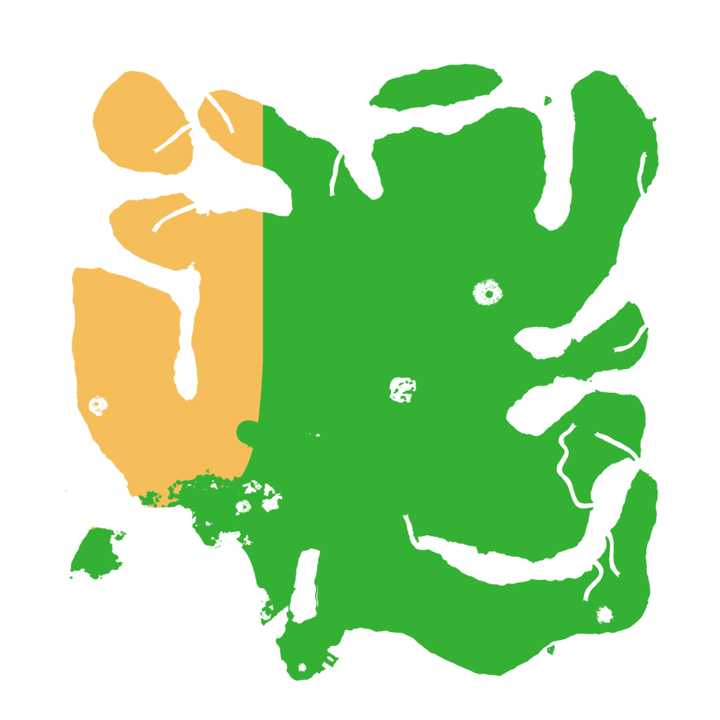 Biome Rust Map: Procedural Map, Size: 4000, Seed: 10091994