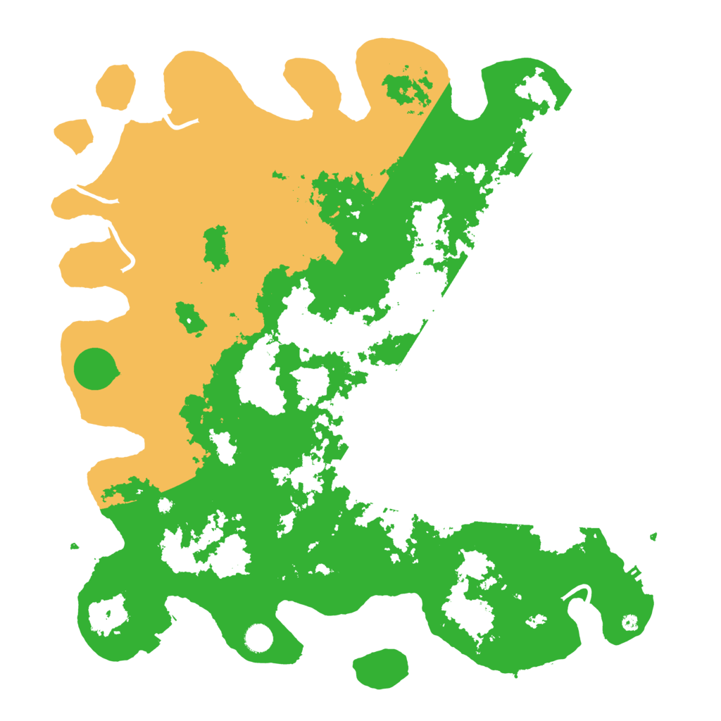 Biome Rust Map: Procedural Map, Size: 4500, Seed: 456478