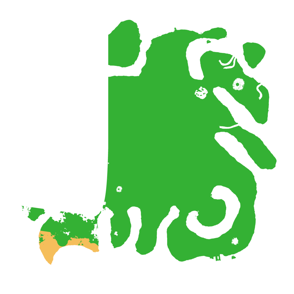 Biome Rust Map: Procedural Map, Size: 3700, Seed: 850644759