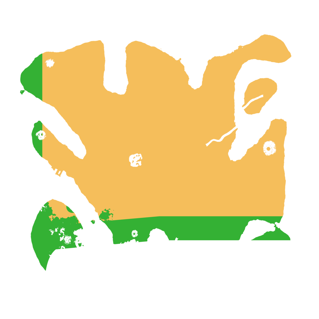 Biome Rust Map: Procedural Map, Size: 3500, Seed: 1032851593