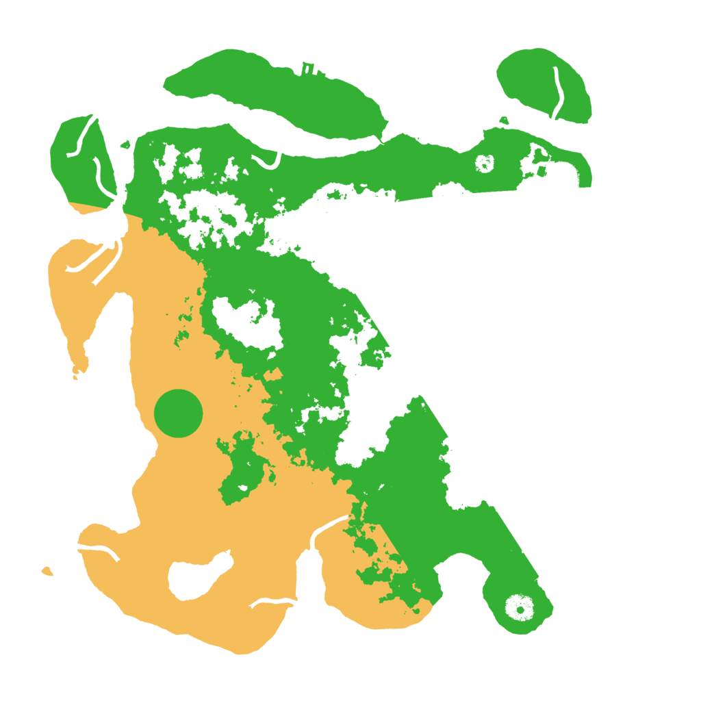 Biome Rust Map: Procedural Map, Size: 3800, Seed: 5717513