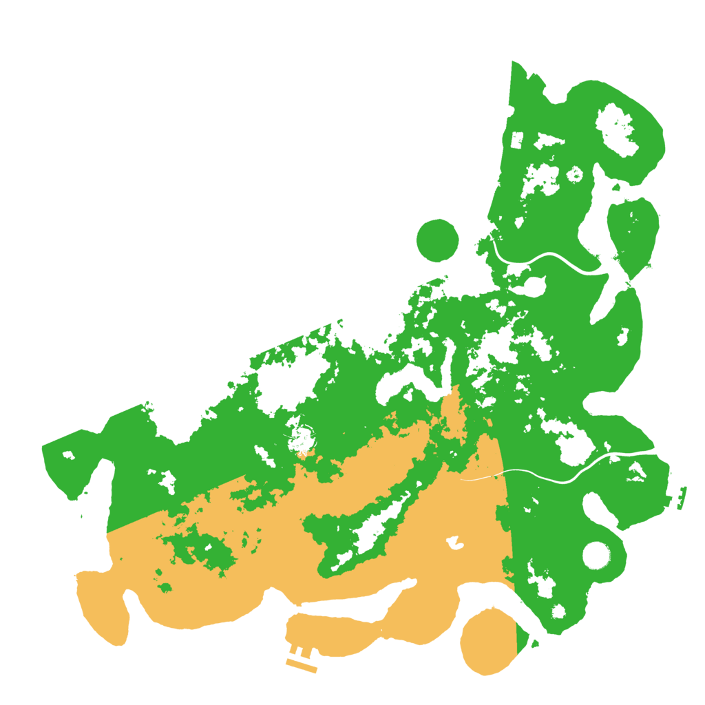 Biome Rust Map: Procedural Map, Size: 4500, Seed: 905880644