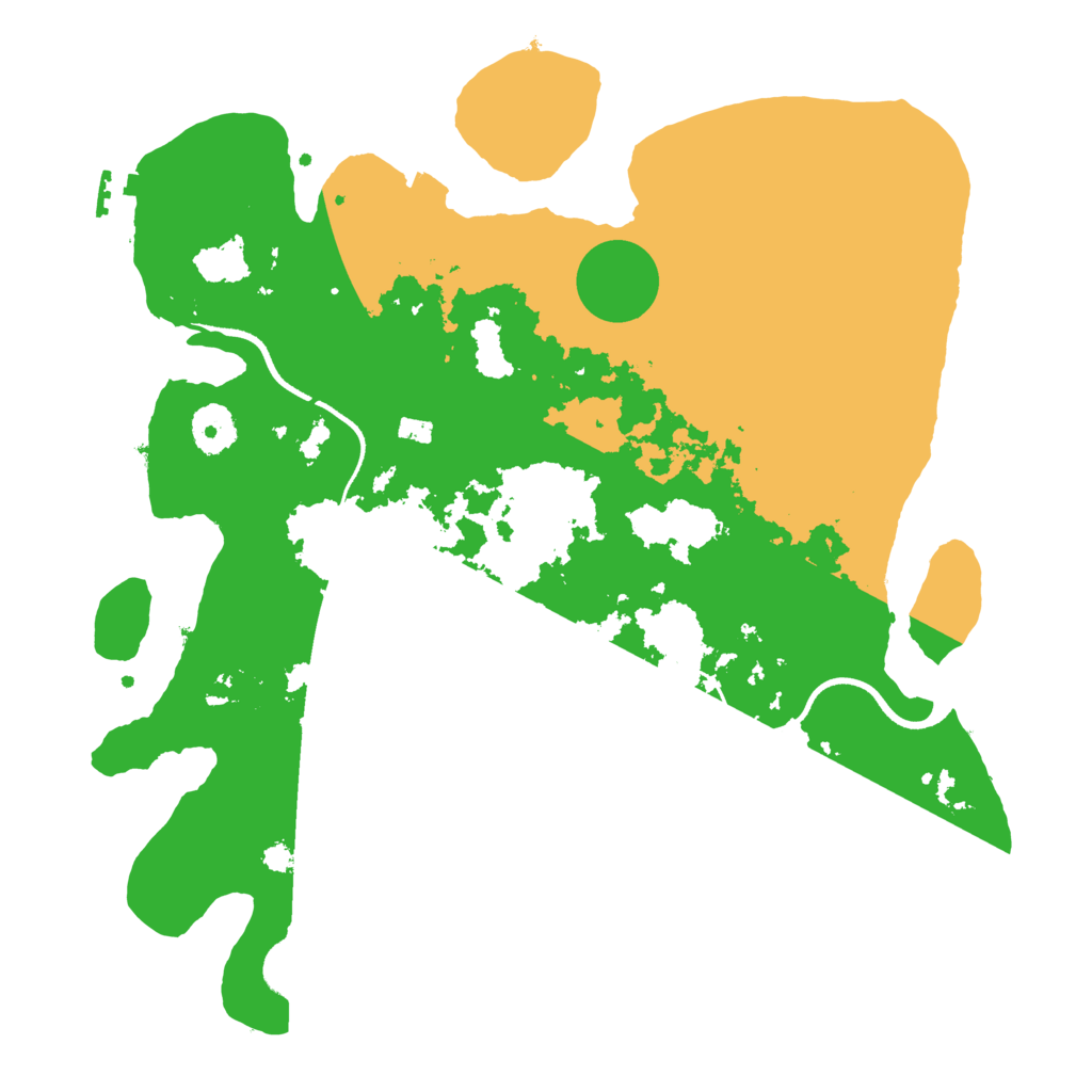 Biome Rust Map: Procedural Map, Size: 3500, Seed: 1876723952