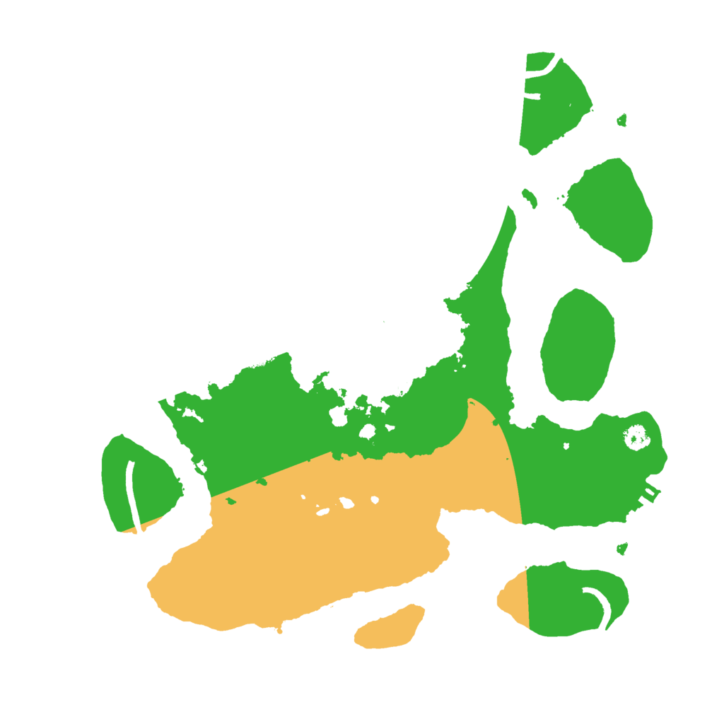 Biome Rust Map: Procedural Map, Size: 3000, Seed: 910831