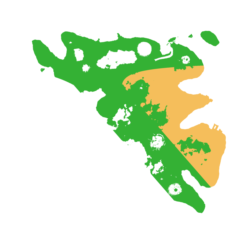 Biome Rust Map: Procedural Map, Size: 3000, Seed: 949328