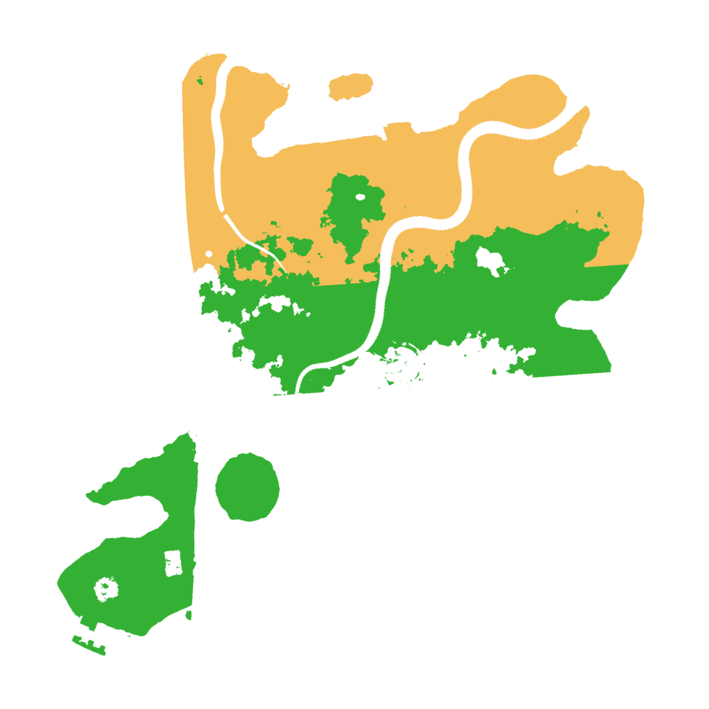 Biome Rust Map: Procedural Map, Size: 3000, Seed: 169770
