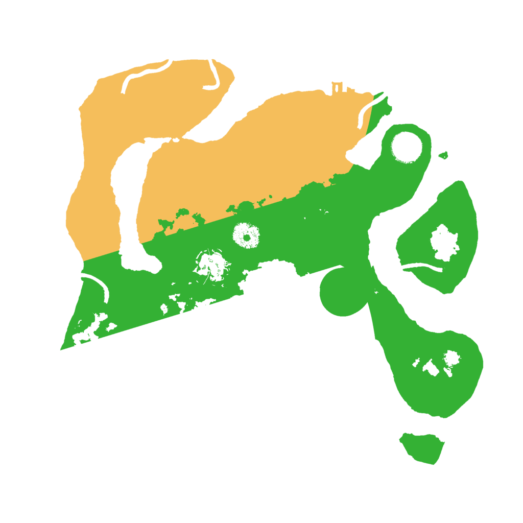 Biome Rust Map: Procedural Map, Size: 3000, Seed: 676512