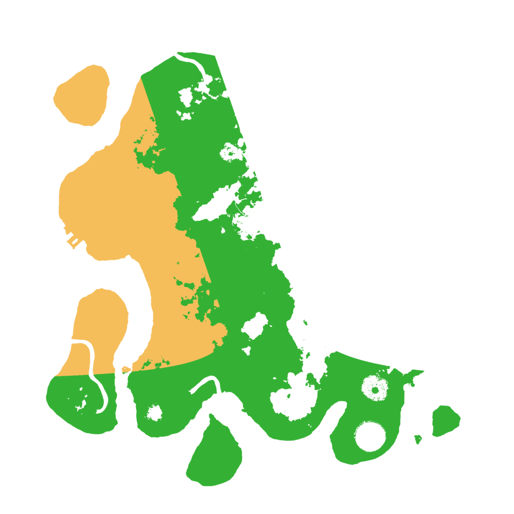 Biome Rust Map: Procedural Map, Size: 3000, Seed: 257010
