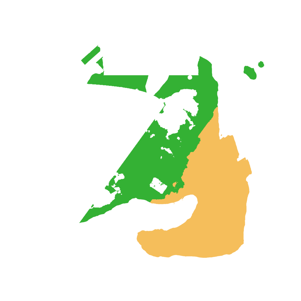 Biome Rust Map: Procedural Map, Size: 2000, Seed: 897827994