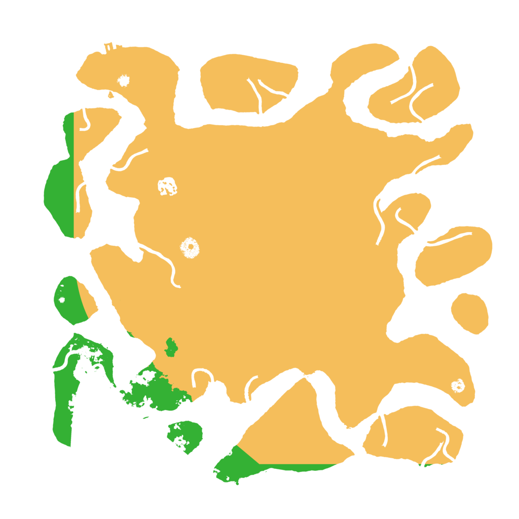 Biome Rust Map: Procedural Map, Size: 4000, Seed: 5482154