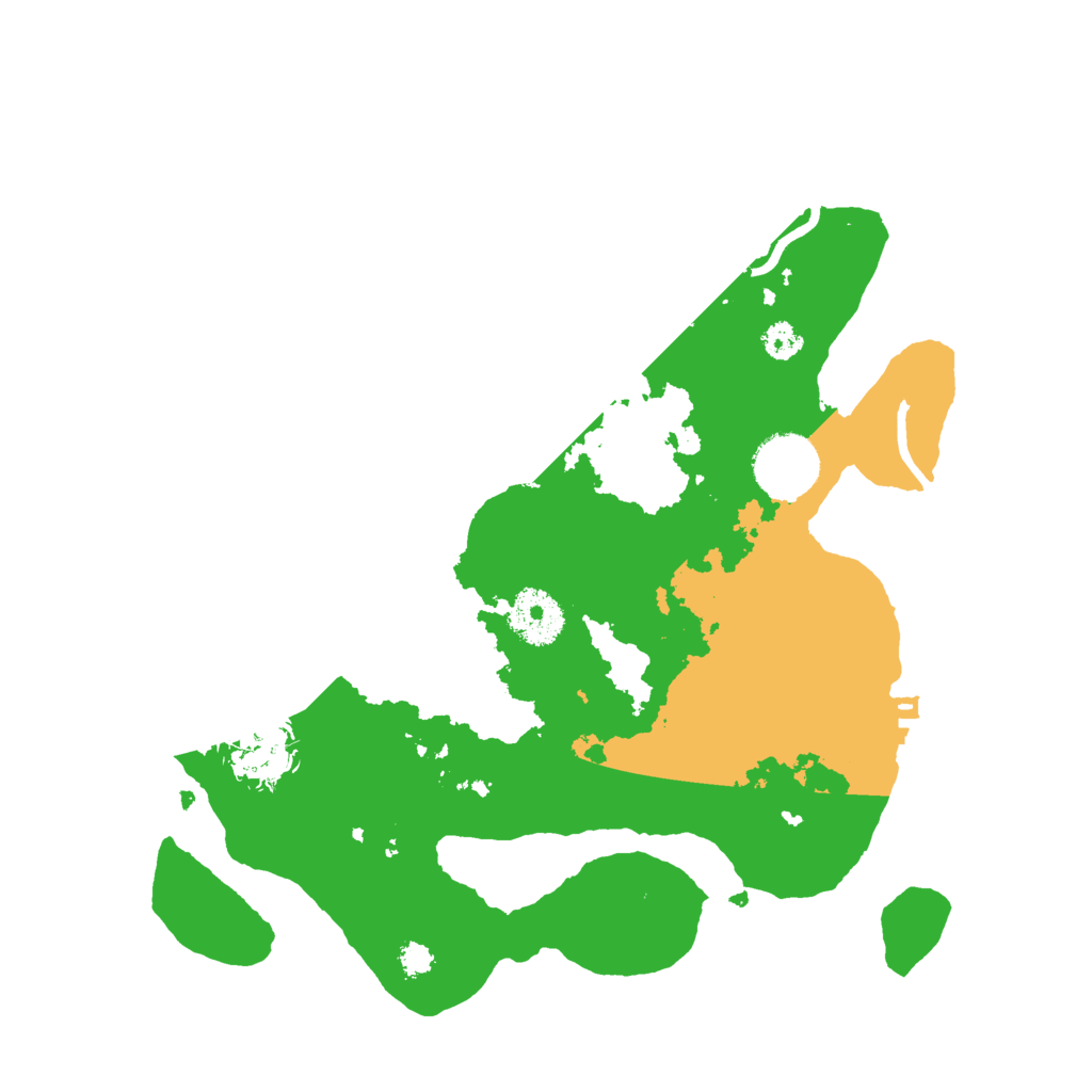 Biome Rust Map: Procedural Map, Size: 3000, Seed: 44659