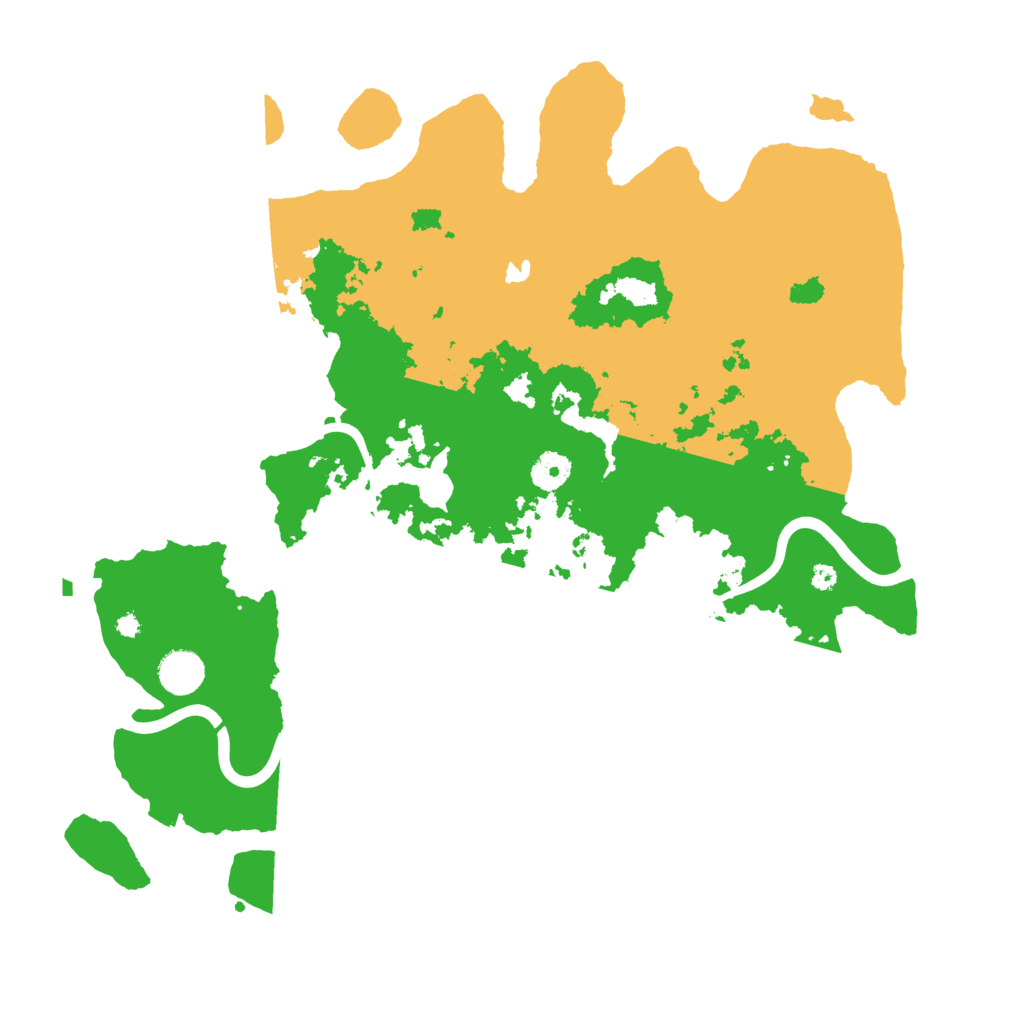 Biome Rust Map: Procedural Map, Size: 4000, Seed: 1809319497