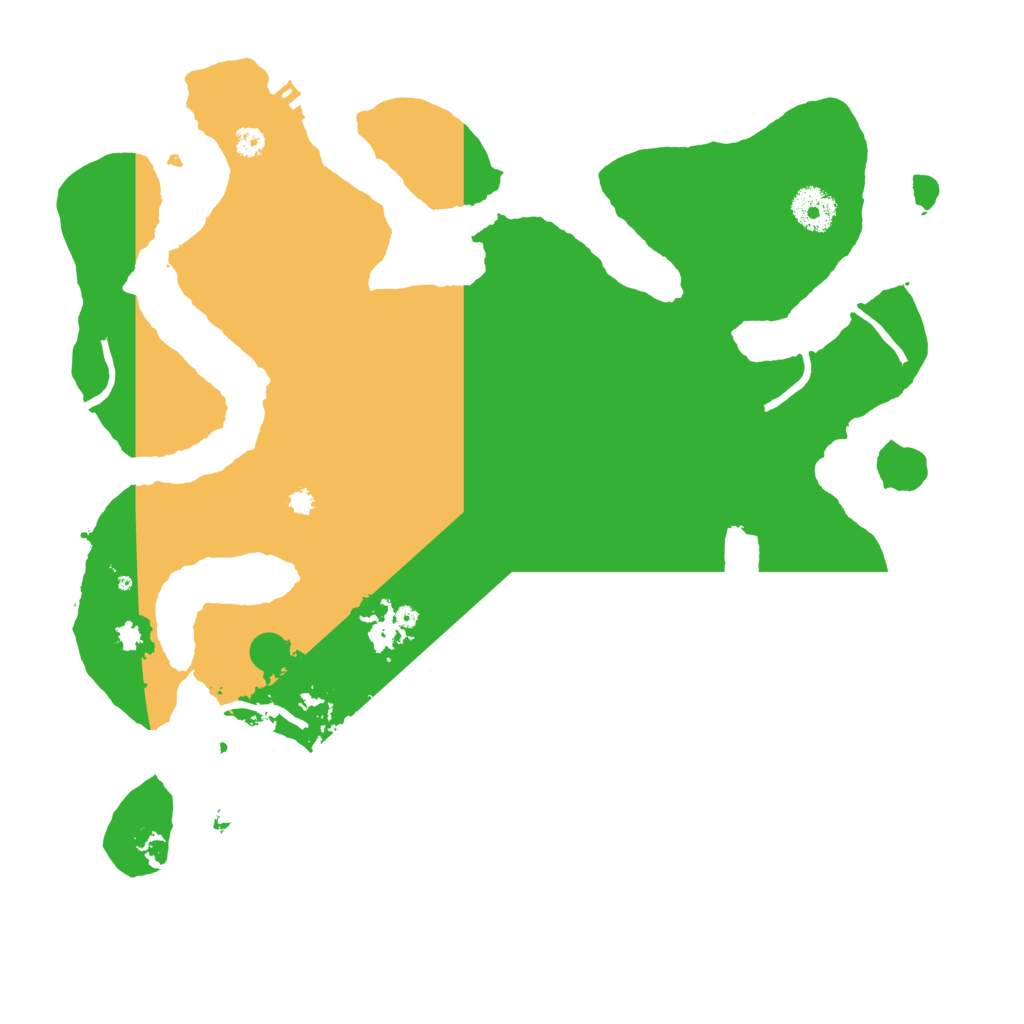 Biome Rust Map: Procedural Map, Size: 3500, Seed: 353592