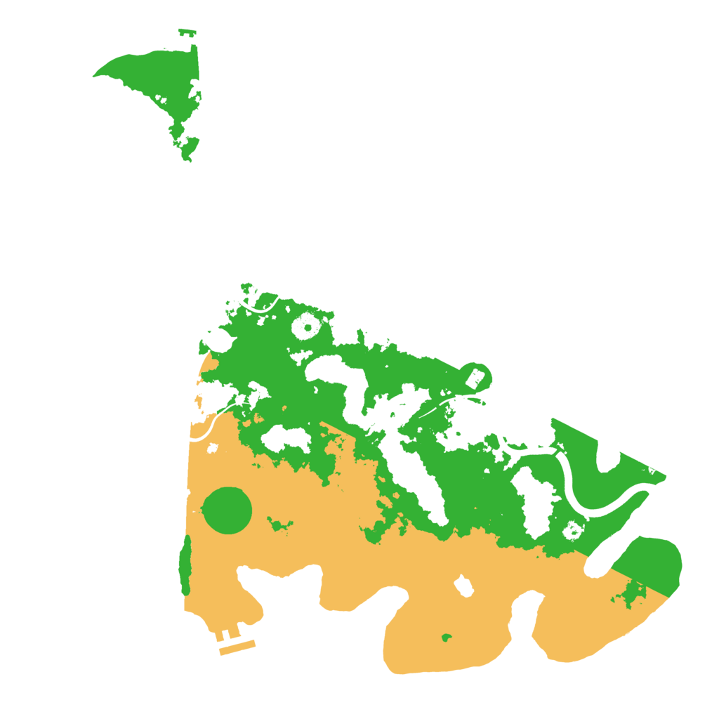 Biome Rust Map: Procedural Map, Size: 4000, Seed: 122065542