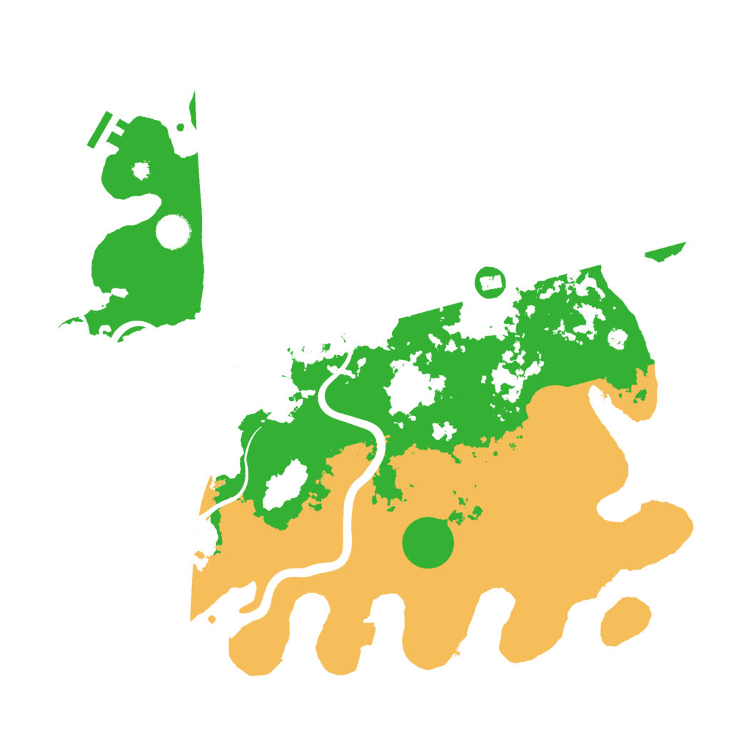 Biome Rust Map: Procedural Map, Size: 3750, Seed: 14160