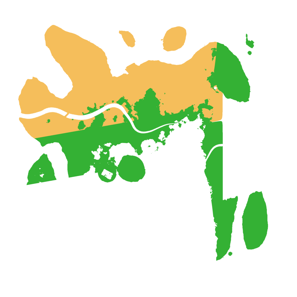 Biome Rust Map: Procedural Map, Size: 3000, Seed: 620427