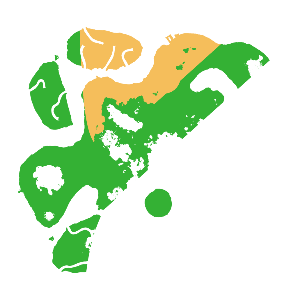 Biome Rust Map: Procedural Map, Size: 3000, Seed: 517109