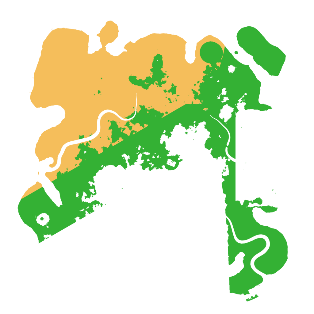 Biome Rust Map: Procedural Map, Size: 3800, Seed: 1183523048
