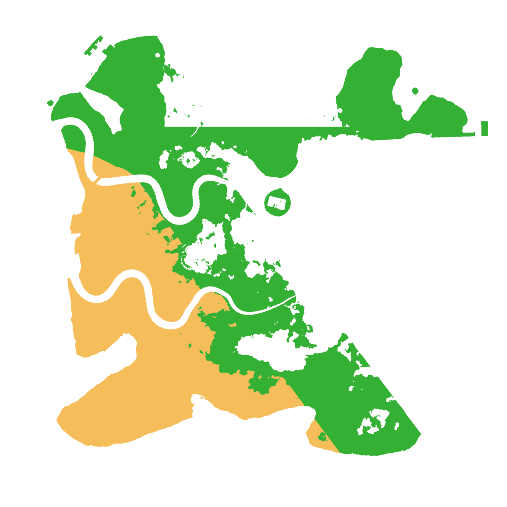 Biome Rust Map: Procedural Map, Size: 3100, Seed: 1878595944