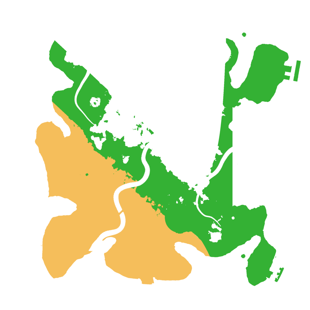 Biome Rust Map: Procedural Map, Size: 3000, Seed: 467455