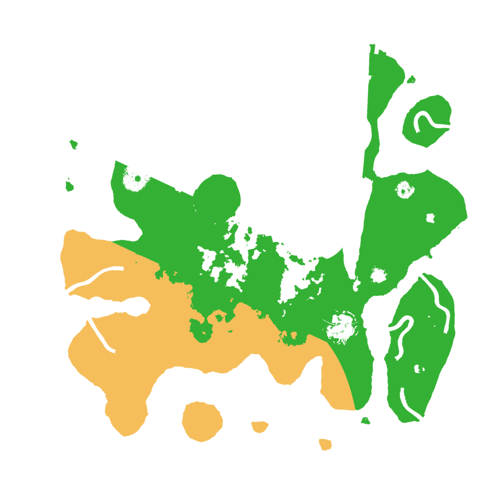 Biome Rust Map: Procedural Map, Size: 3000, Seed: 352404