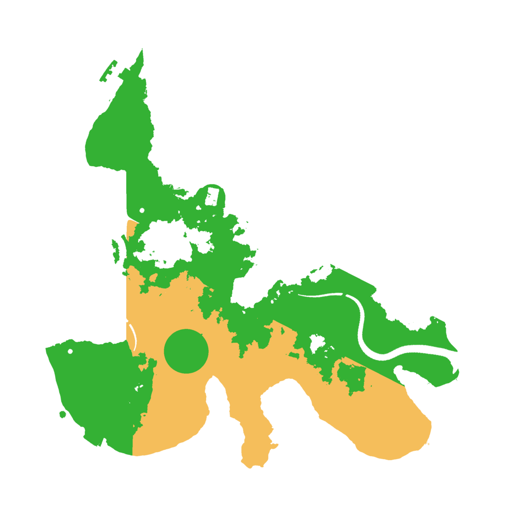 Biome Rust Map: Procedural Map, Size: 3000, Seed: 941019