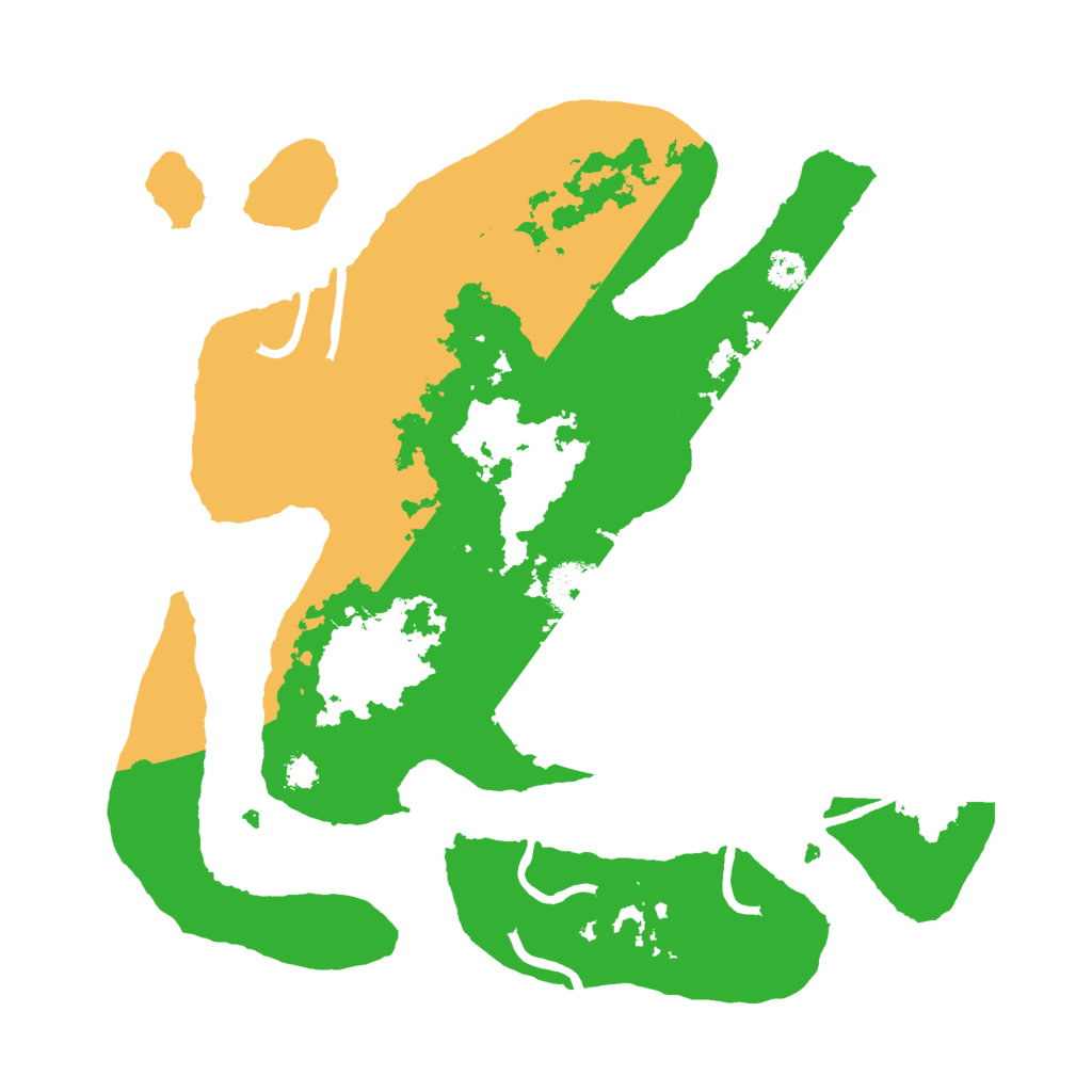 Biome Rust Map: Procedural Map, Size: 3000, Seed: 65966