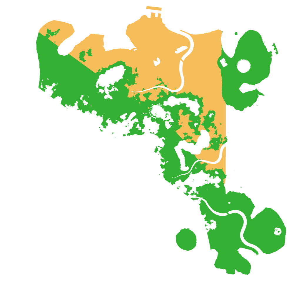 Biome Rust Map: Procedural Map, Size: 4000, Seed: 356787070