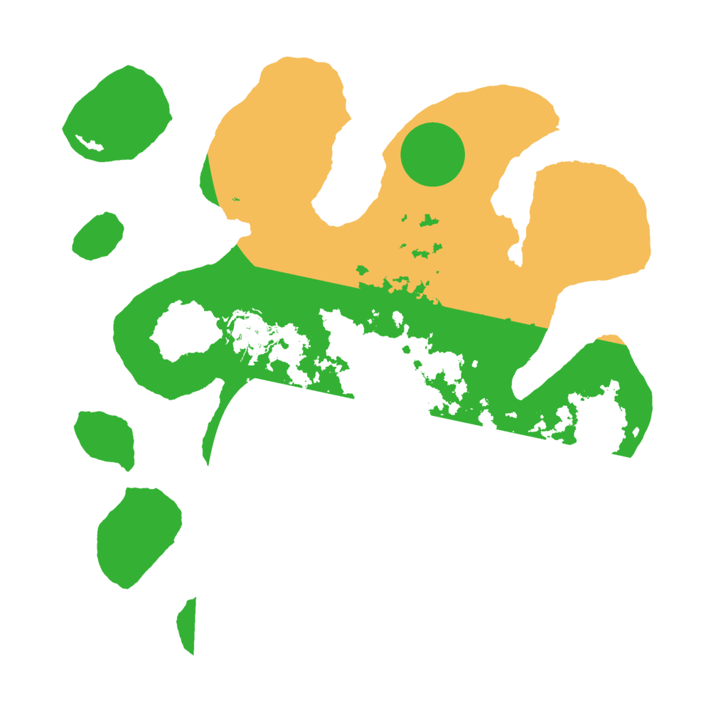 Biome Rust Map: Barren, Size: 3000, Seed: 318825658