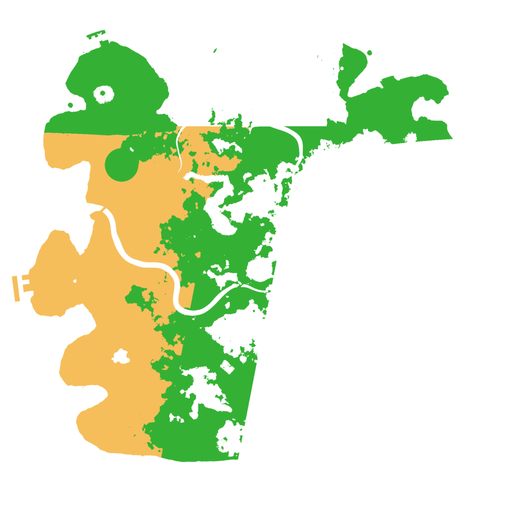 Biome Rust Map: Procedural Map, Size: 4000, Seed: 654440701