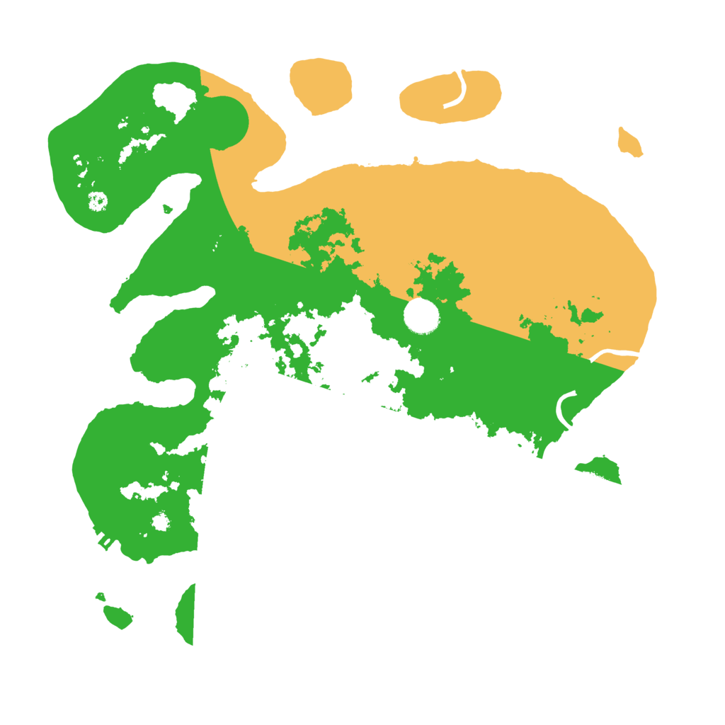 Biome Rust Map: Procedural Map, Size: 3700, Seed: 1809802391