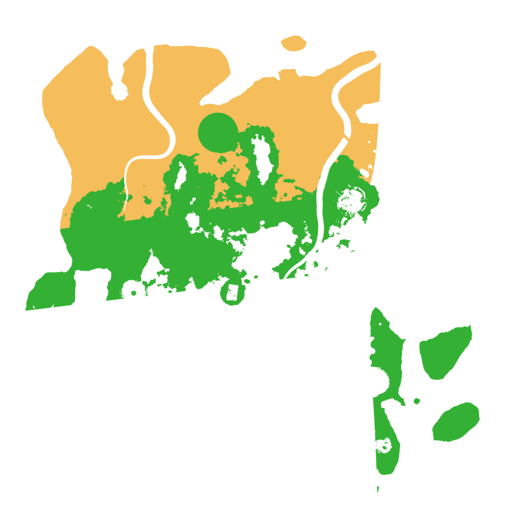 Biome Rust Map: Procedural Map, Size: 3400, Seed: 1852817309