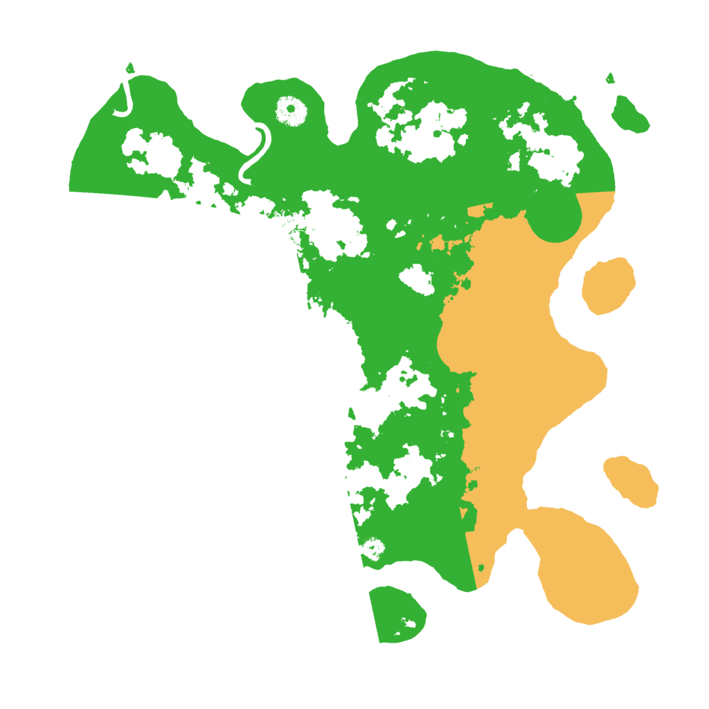 Biome Rust Map: Procedural Map, Size: 3500, Seed: 1725672843