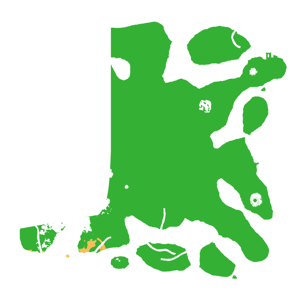 Biome Rust Map: Procedural Map, Size: 3500, Seed: 1476166010