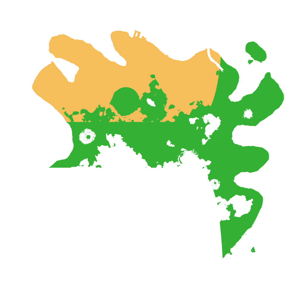 Biome Rust Map: Procedural Map, Size: 3000, Seed: 1400314914