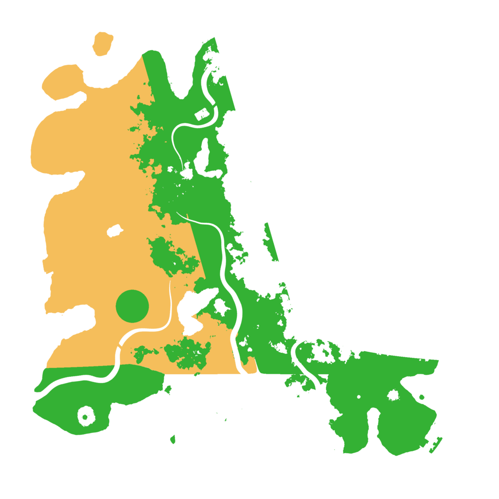 Biome Rust Map: Procedural Map, Size: 4000, Seed: 4000420
