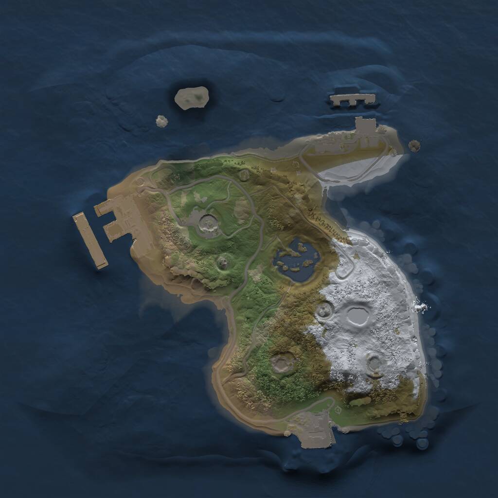 Rust Map: Procedural Map, Size: 1700, Seed: 67483, 7 Monuments