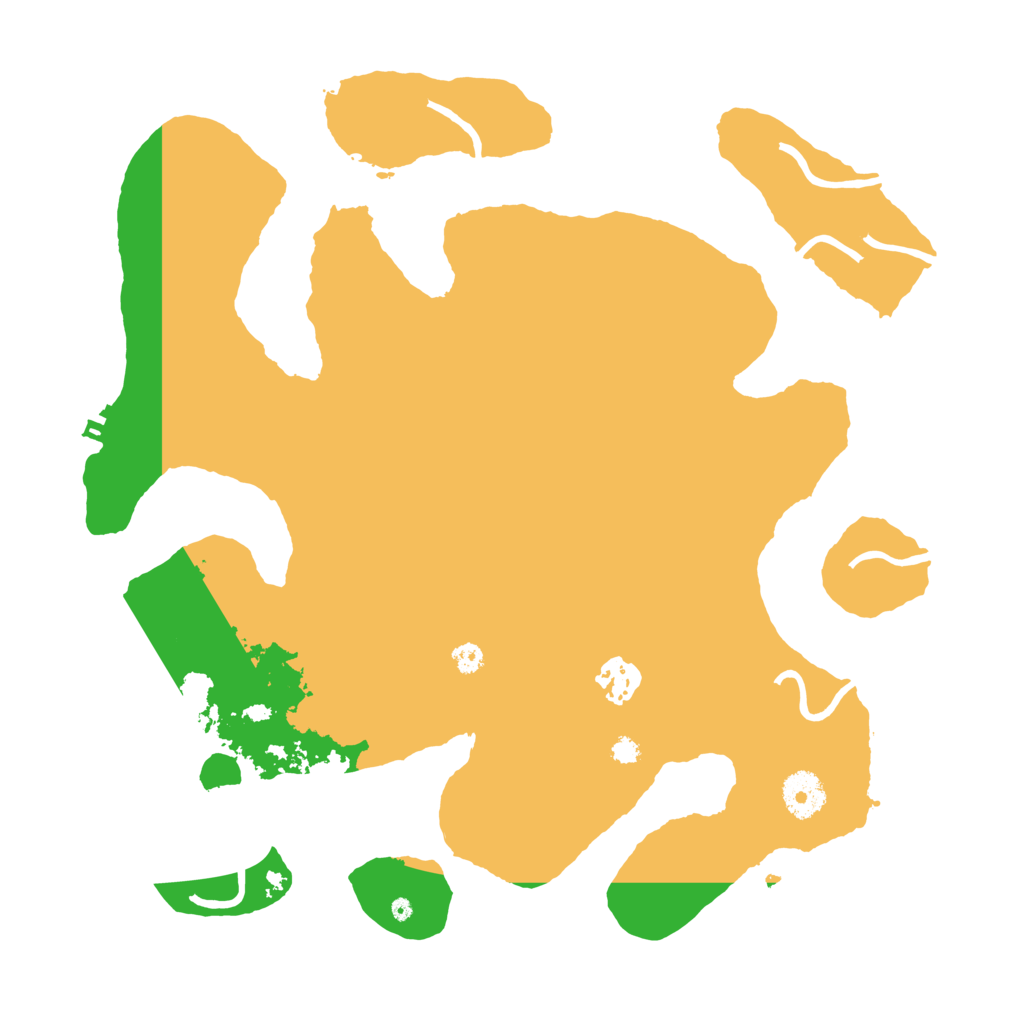 Biome Rust Map: Procedural Map, Size: 3500, Seed: 135008710