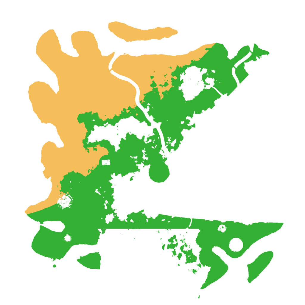 Biome Rust Map: Procedural Map, Size: 3950, Seed: 1826215953