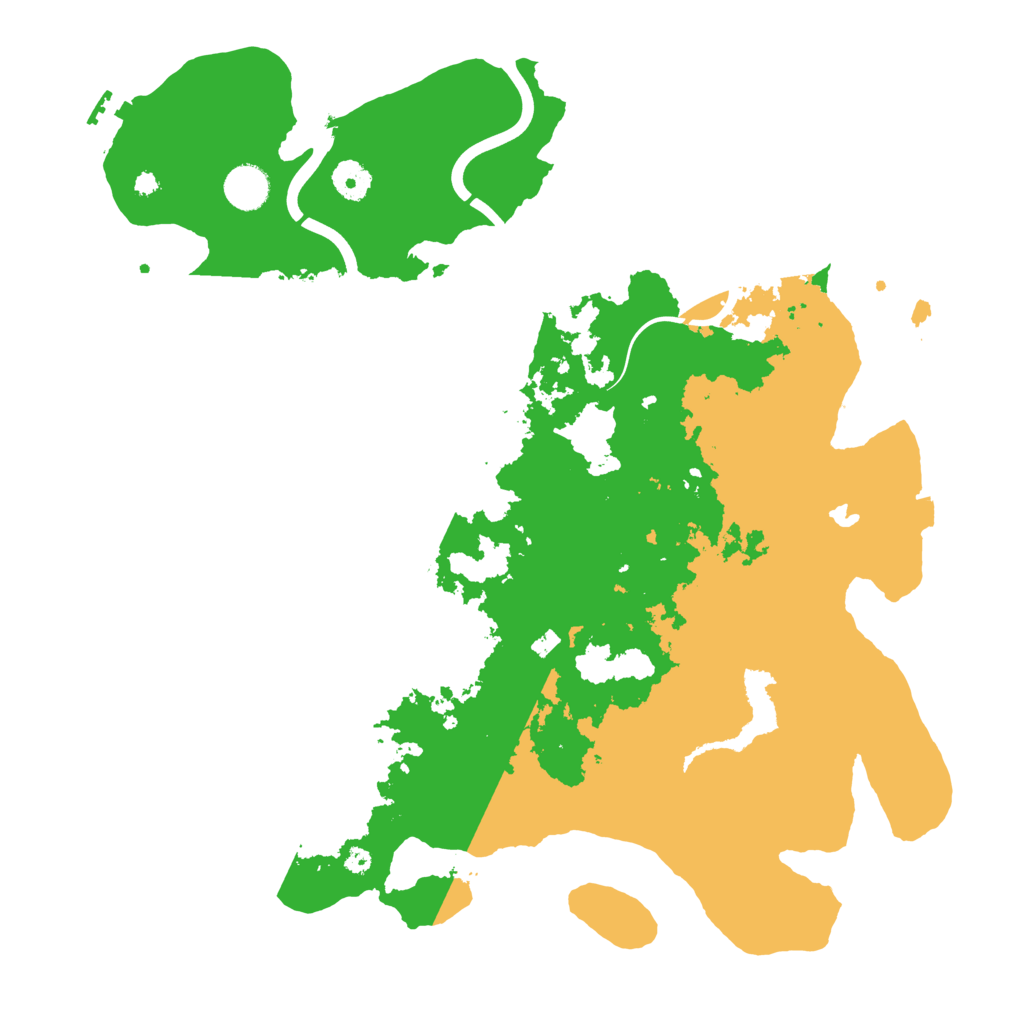 Biome Rust Map: Procedural Map, Size: 4000, Seed: 285666