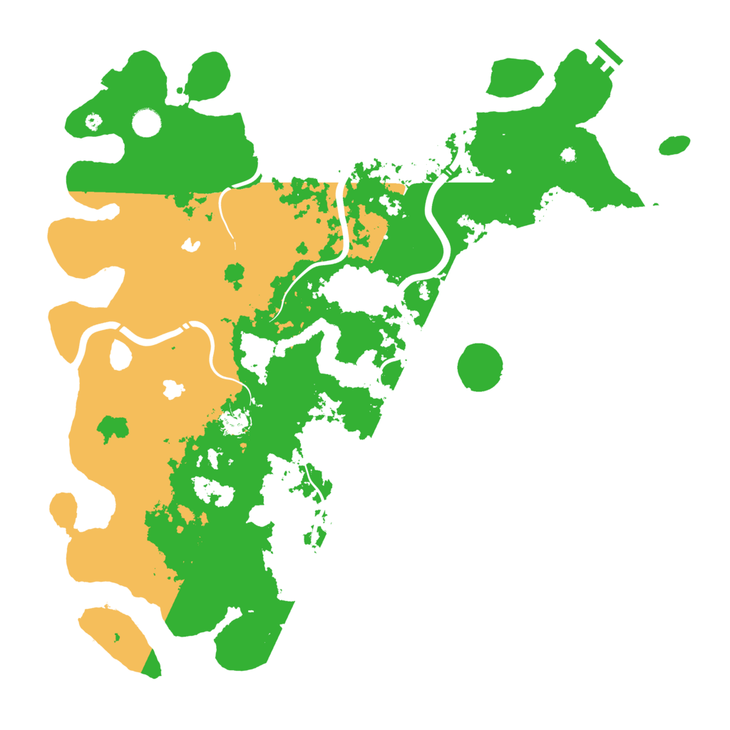 Biome Rust Map: Procedural Map, Size: 4500, Seed: 1522531
