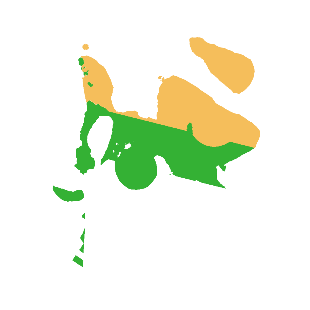 Biome Rust Map: Procedural Map, Size: 2000, Seed: 485090900