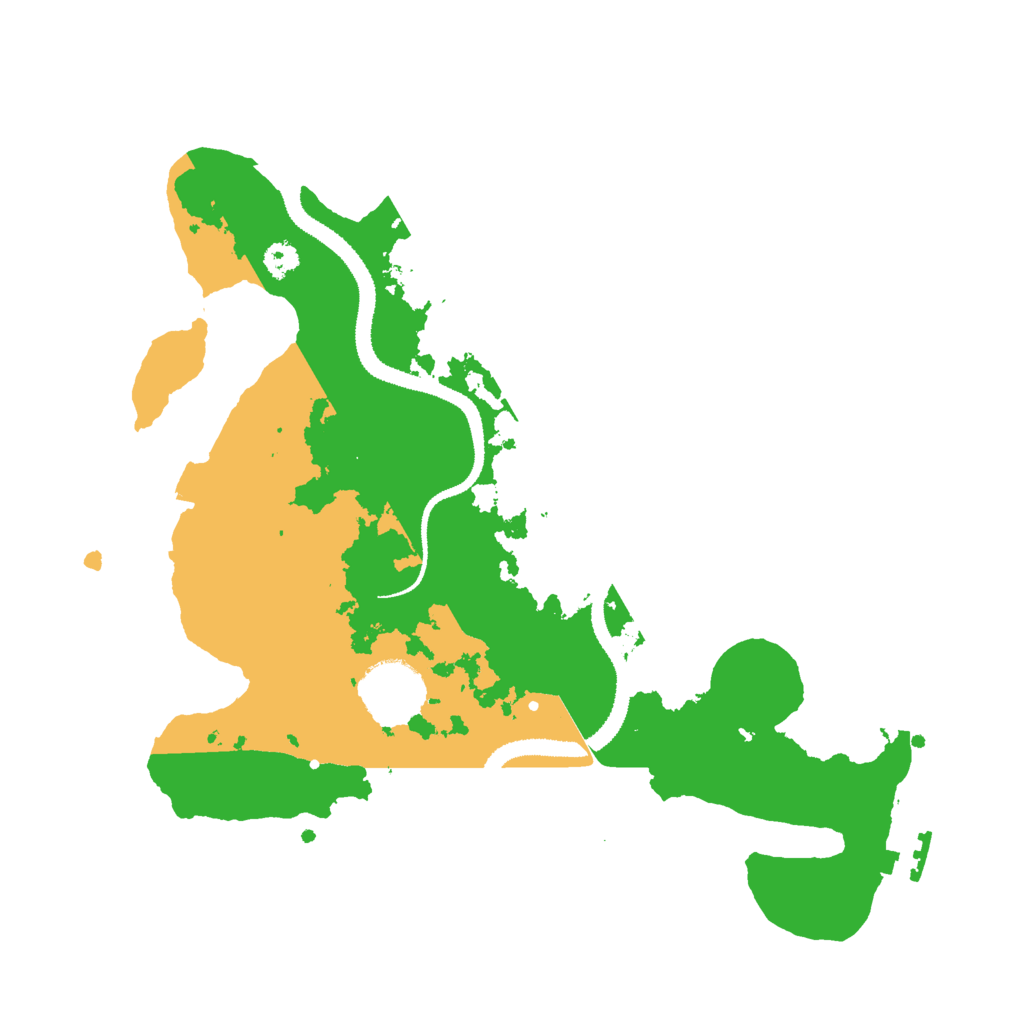 Biome Rust Map: Procedural Map, Size: 3000, Seed: 918802