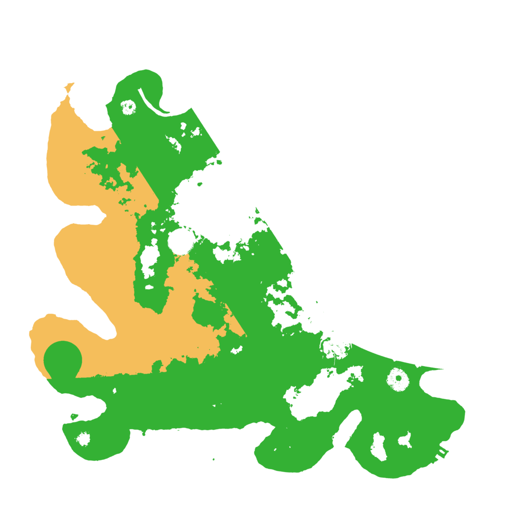 Biome Rust Map: Procedural Map, Size: 3550, Seed: 369508