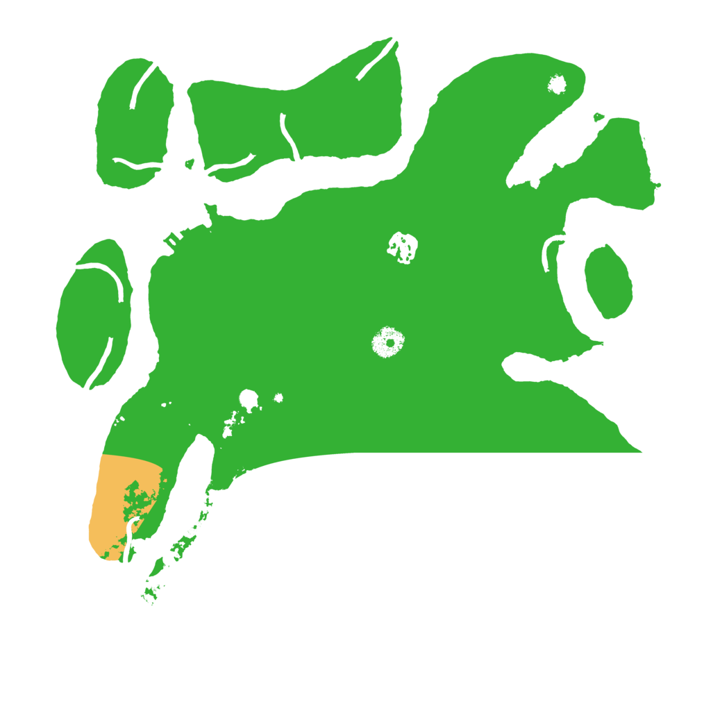 Biome Rust Map: Procedural Map, Size: 3500, Seed: 734410068