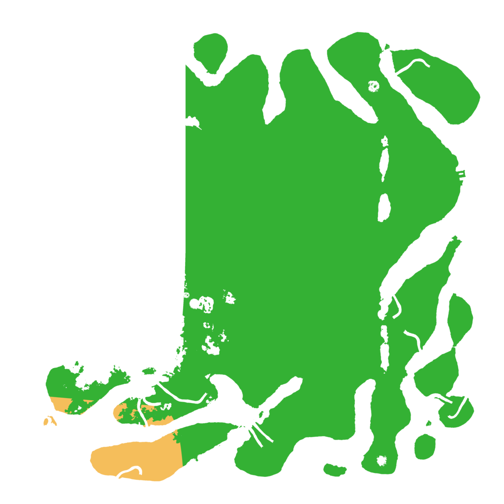 Biome Rust Map: Procedural Map, Size: 4500, Seed: 8675307