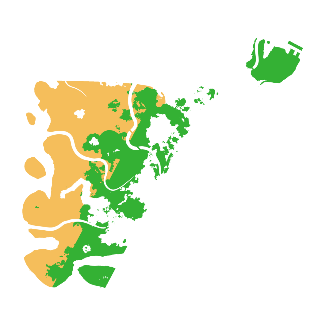 Biome Rust Map: Procedural Map, Size: 4000, Seed: 426219126