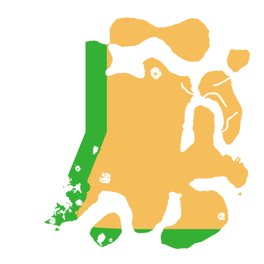 Biome Rust Map: Procedural Map, Size: 3550, Seed: 723819