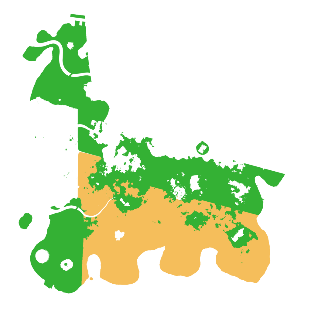 Biome Rust Map: Procedural Map, Size: 4000, Seed: 2182319